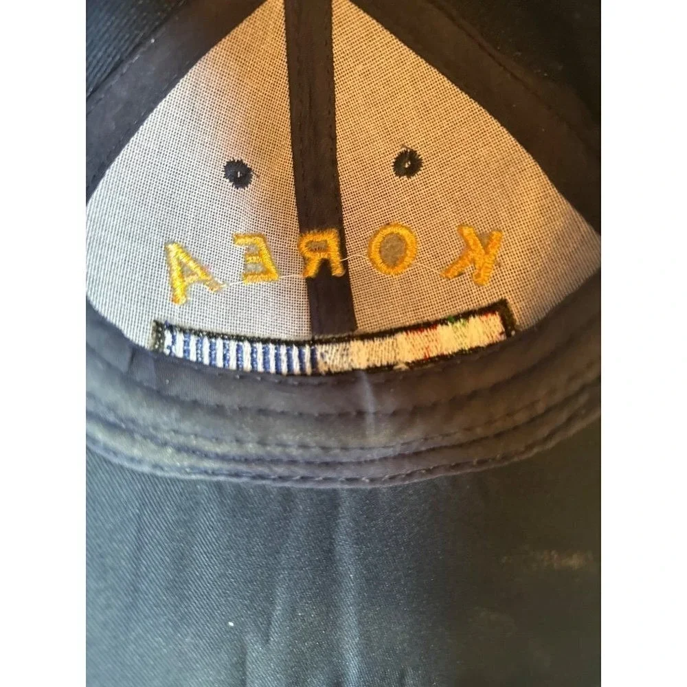Korea Veteran Blue Hat Cap Adjustable‎